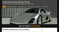 Desktop Screenshot of industrialautobody.com